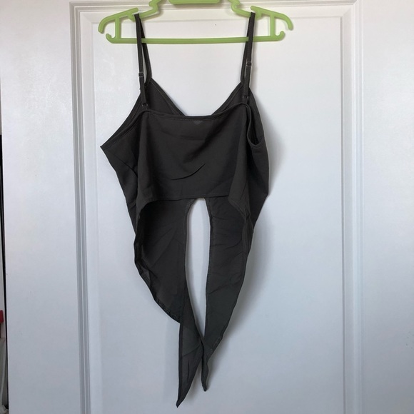 NWOT Women’s Tie Front Crop Top - Picture 5 of 11